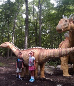 dinosaur place at nature's art