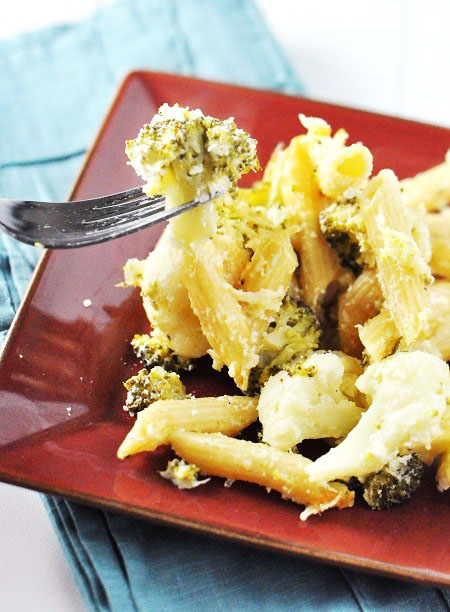 Broccoli_Cauliflower_Gratin_Macaroni_Cheese_1 | Savor The Thyme