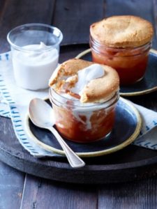 Upside-Down Apple Tartlets