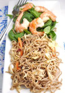 Chilled Shrimp & Soba Noodle Salad Recipe