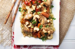 Slow Cooker Cashew Chicken