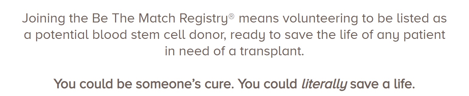 Register to bethematch.org